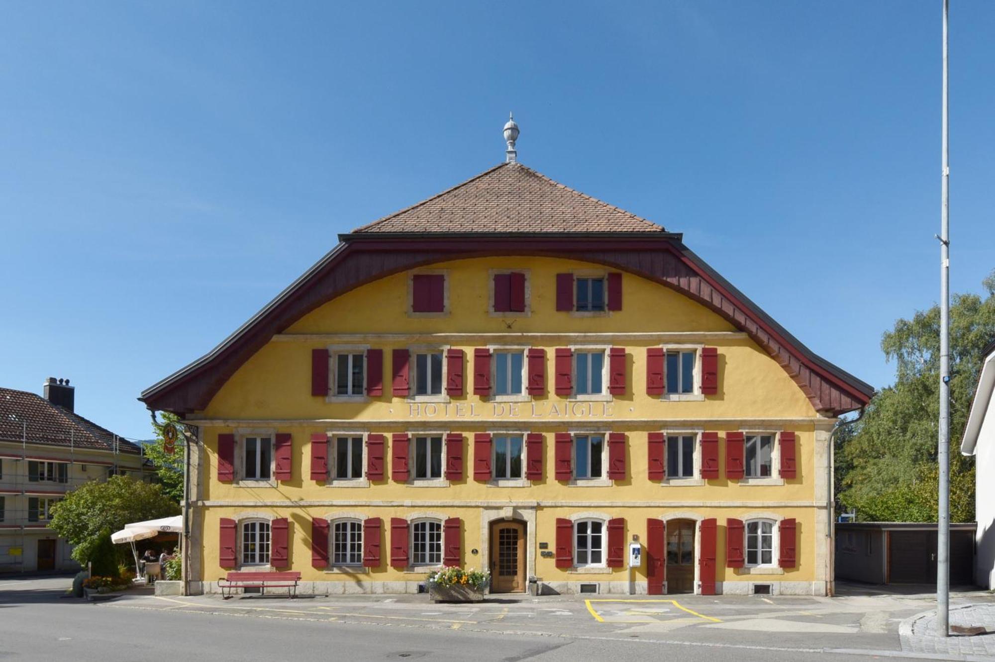 Hotel De L'Aigle Couvet Luaran gambar